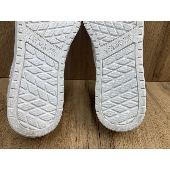 Koolaburra By UGG Kellen Shoes Women's 7.5 Off White Casual Low Sneakers 1097329 - Picture 14 of 16